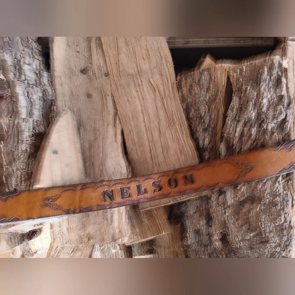 Nelson Leather Belt
